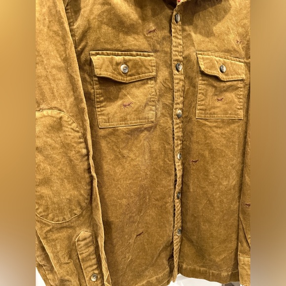 Embroidered Brooks Brothers Corduroy Button Down - Picture 3 of 5